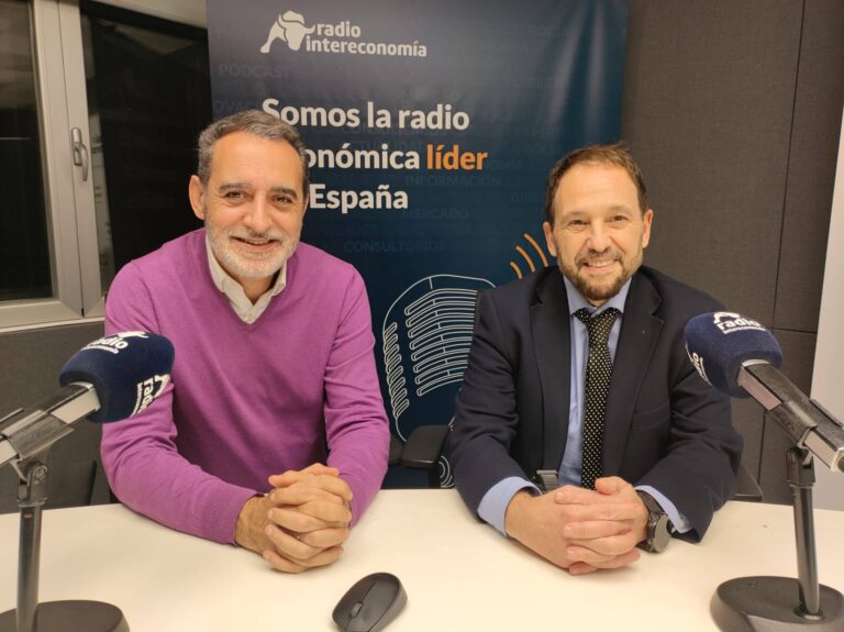 David Igual, director de operaciones de Pensium y Roberto Rodríguez Andrés, director de Comunicación, Comercialización y Desarrollo Corporativo de Grupo Amavir