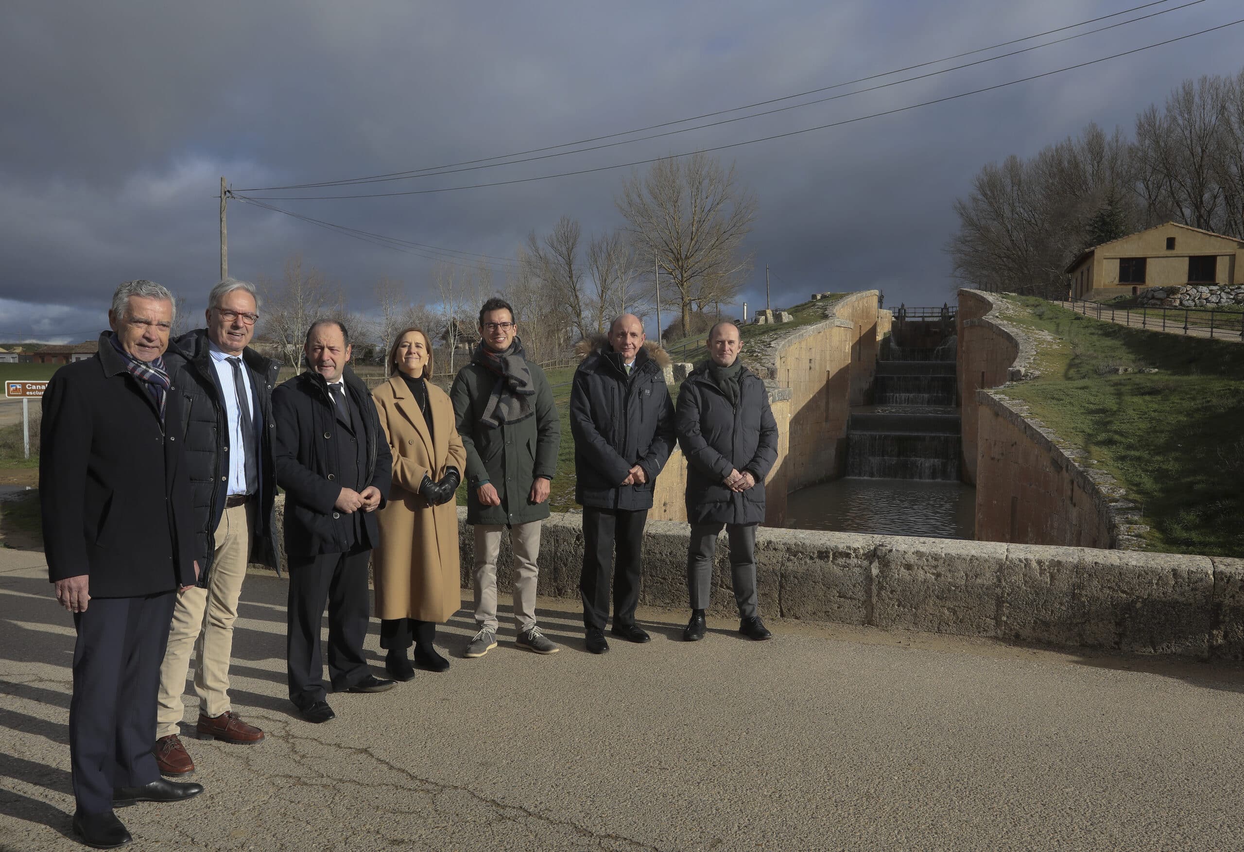 Fundación Iberdrola aporta 30.000 euros para iluminar la esclusa del canal de Castilla en Frómista