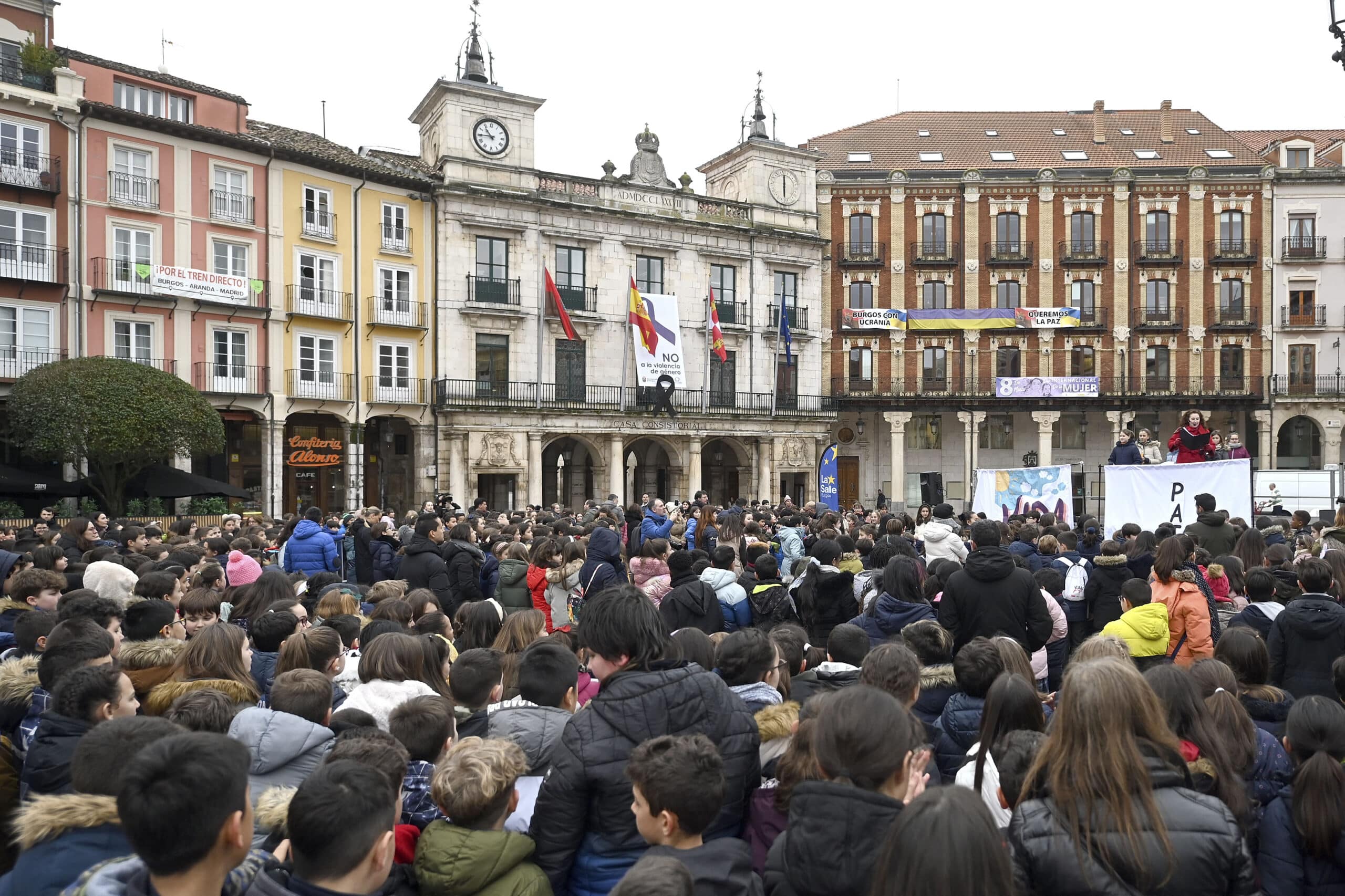 Mil alumnos y profesores participan en Burgos en el Día de Escuelas Católicas