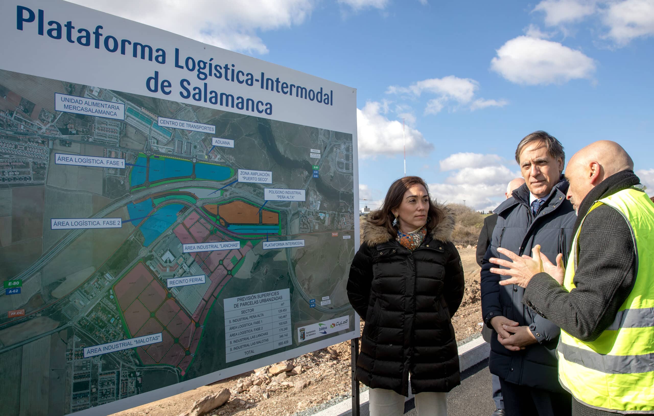 La obras de la Plataforma Logística de Salamanca se adjudican por 12,5 millones