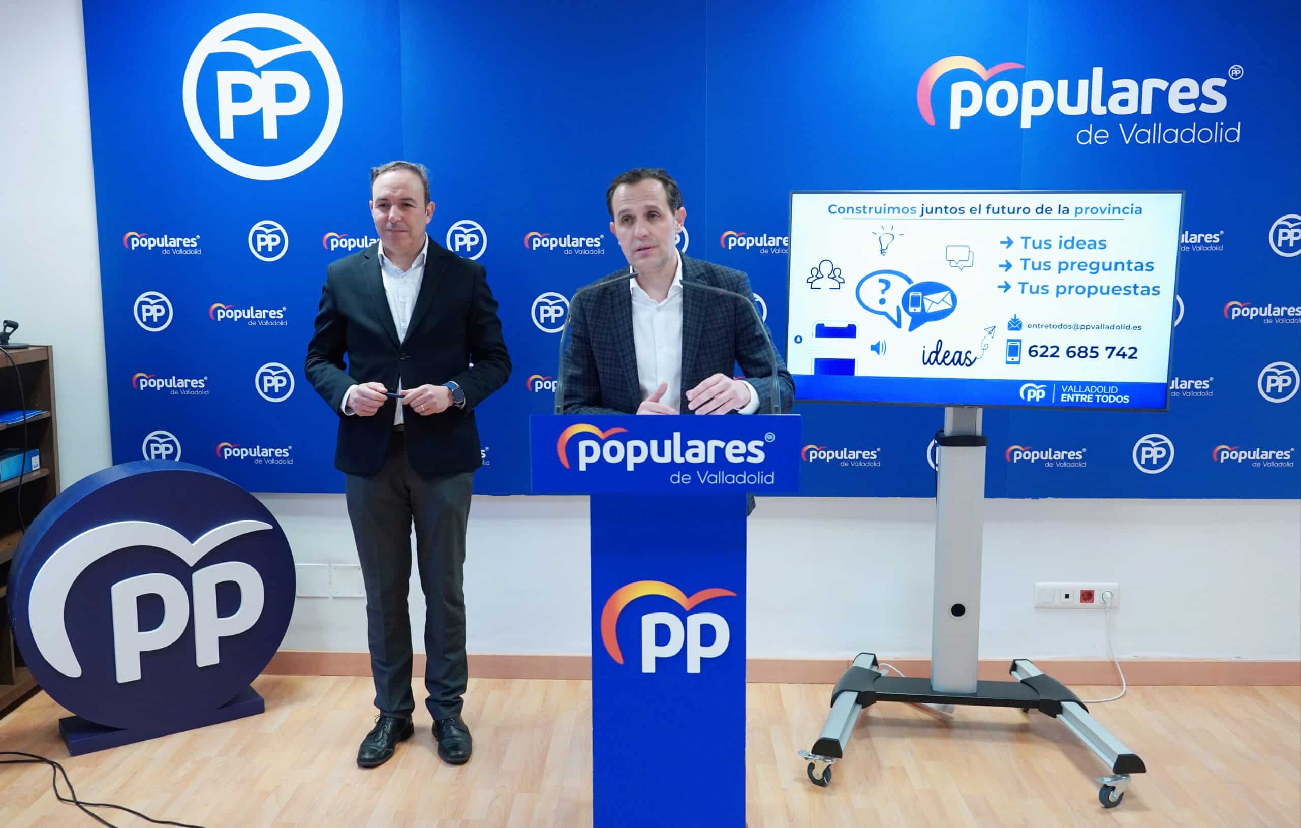 El PP de Valladolid habilita un móvil y un correo para recoger propuestas cara al programa