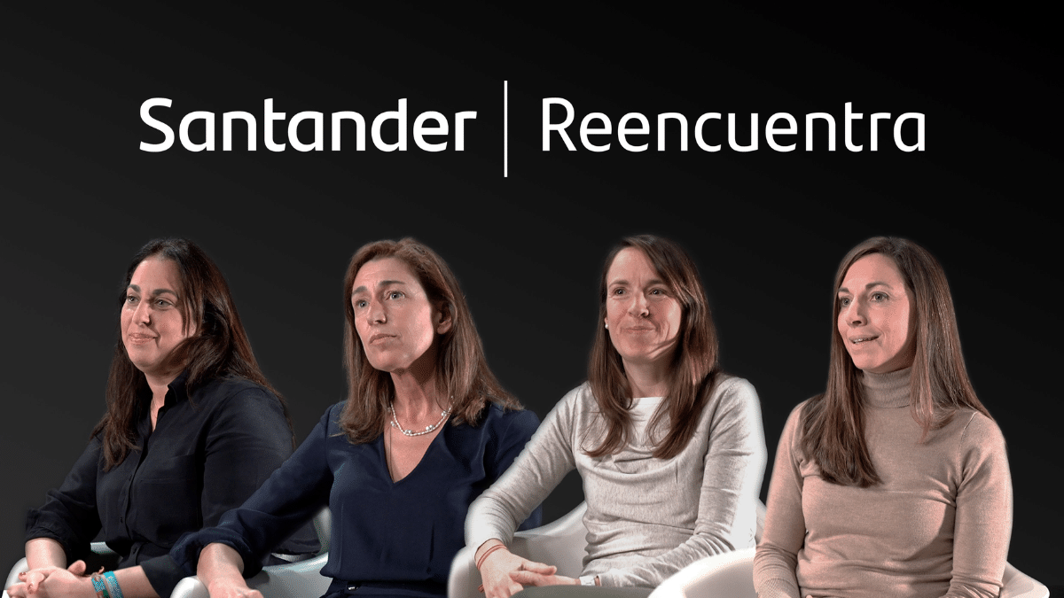 Santander lanza la II edición del programa Reencuentra para ayudar a reincorporarse al mercado laboral a mujeres que dejaron su empleo por motivos familiares