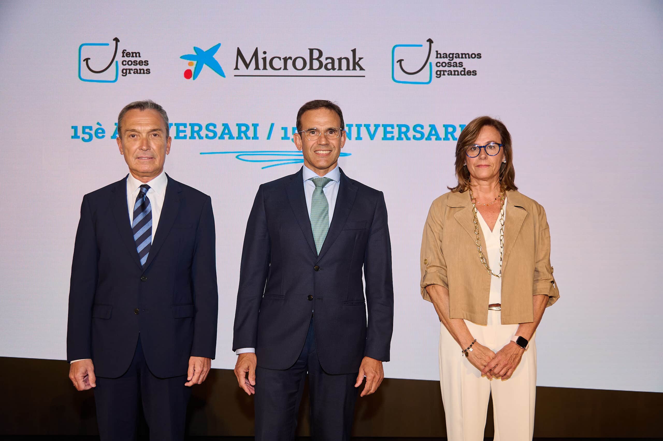 MicroBank celebra su 15º aniversario como entidad referente en inclusión financiera