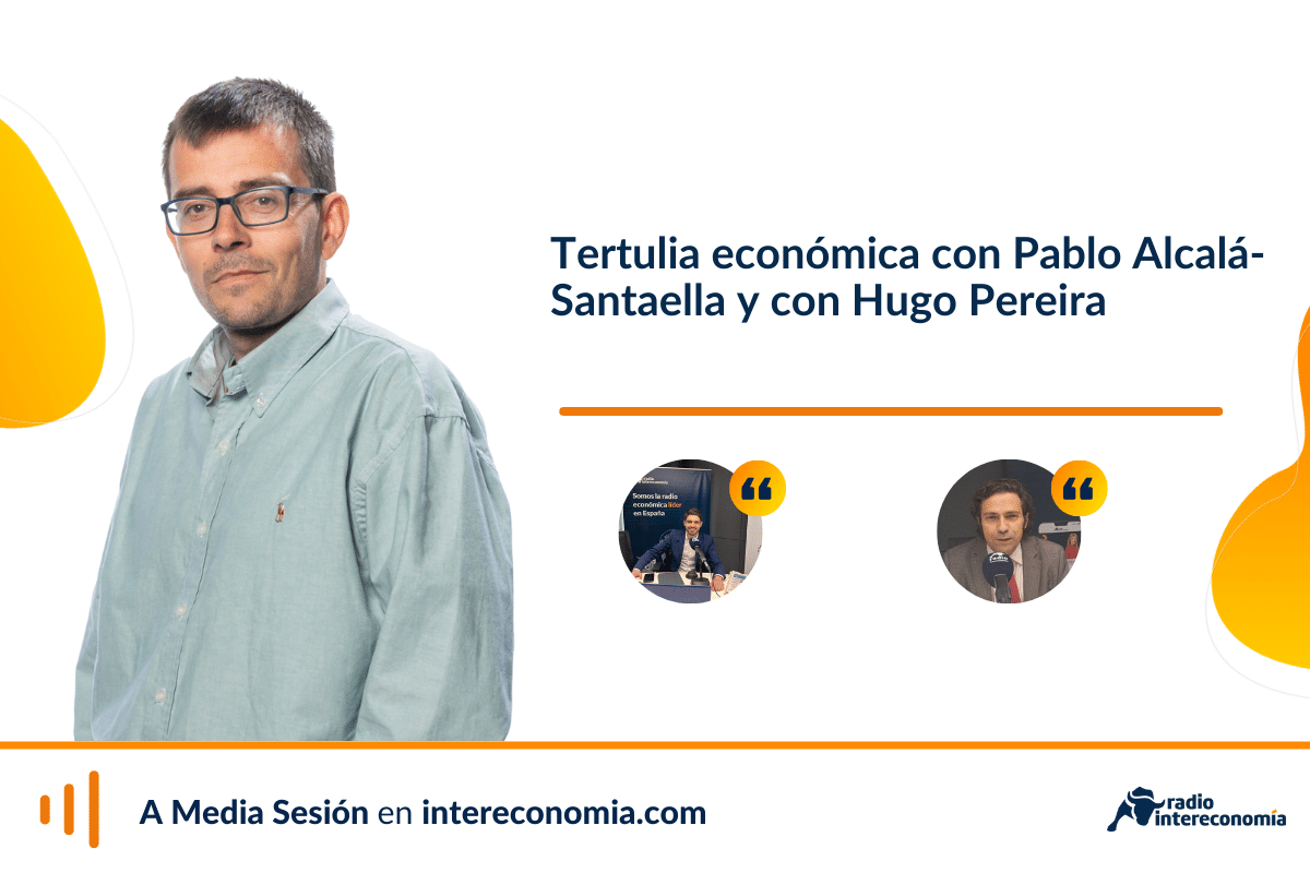 Tertulia con Pablo Alcalá-Santaella y con Hugo Pereira: crédito, tipos y presión fiscal