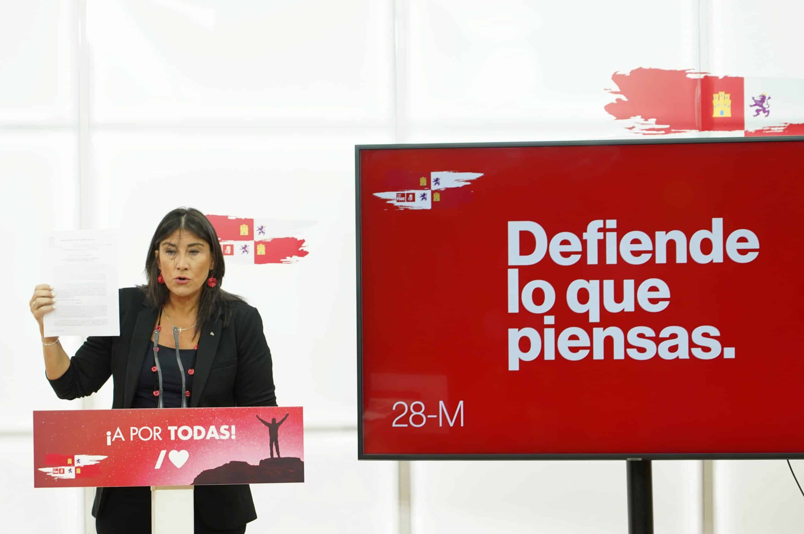 Ana Sánchez (PSOE) llama a Mañueco «vago» y «mentiroso compulsivo» por el retraso en las medidas de vivienda