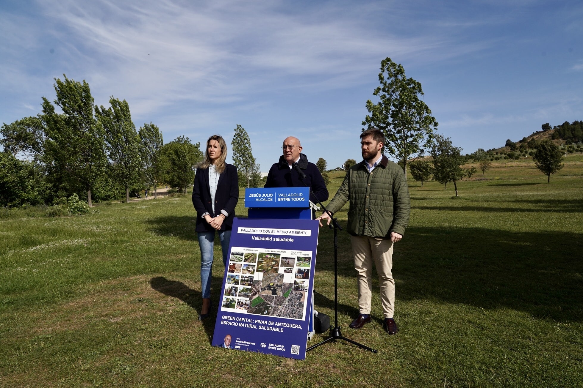 Carnero (PP) idea una piscina fluvial natural para revitalizar la playa de Valladolid