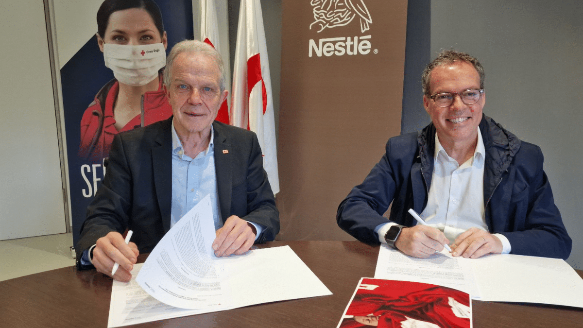 Nestlé España, con la Cruz Roja en su 150 aniversario