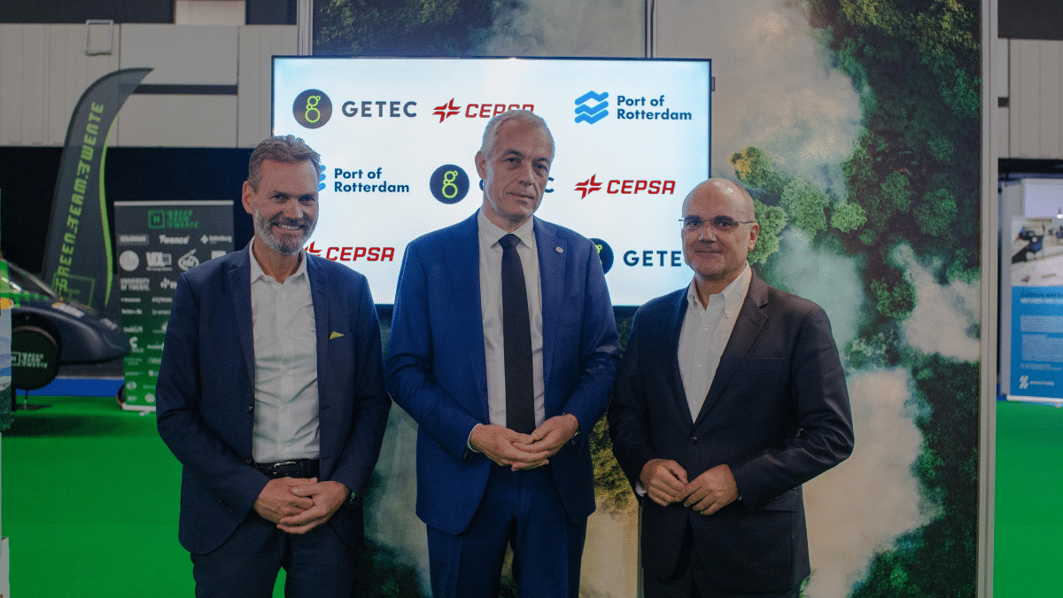 Cepsa y GETEC alcanzan un acuerdo para suministrar hidrógeno verde a clientes industriales en Europa 