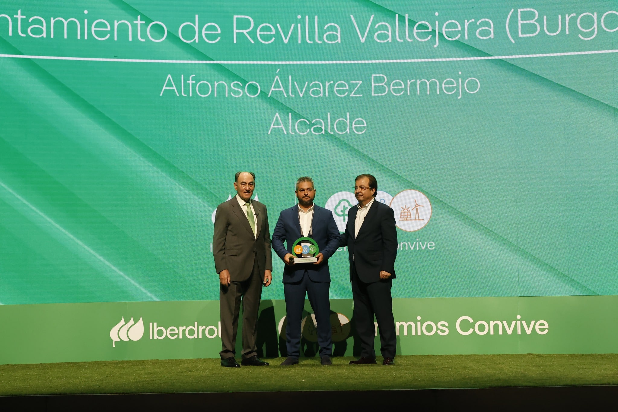 Iberdrola reconoce a Revilla Vallejera (Burgos) con un Premio Convive por su apoyo a las renovables