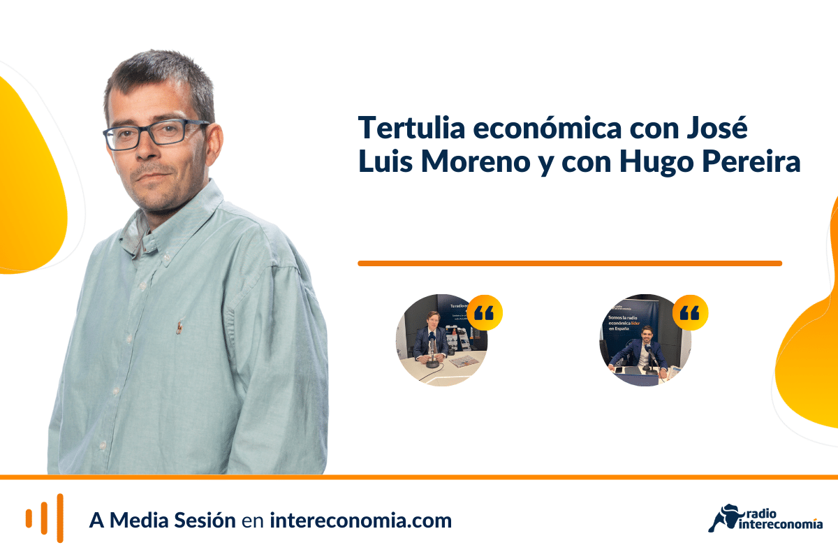 Tertulia con Hugo Pereira y con José Luis Moreno: precios, grandes fortunas y luz
