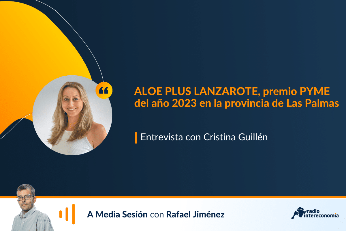 ALOE PLUS LANZAROTE, premio PYME de año 2023 en la provincia de Las Palmas