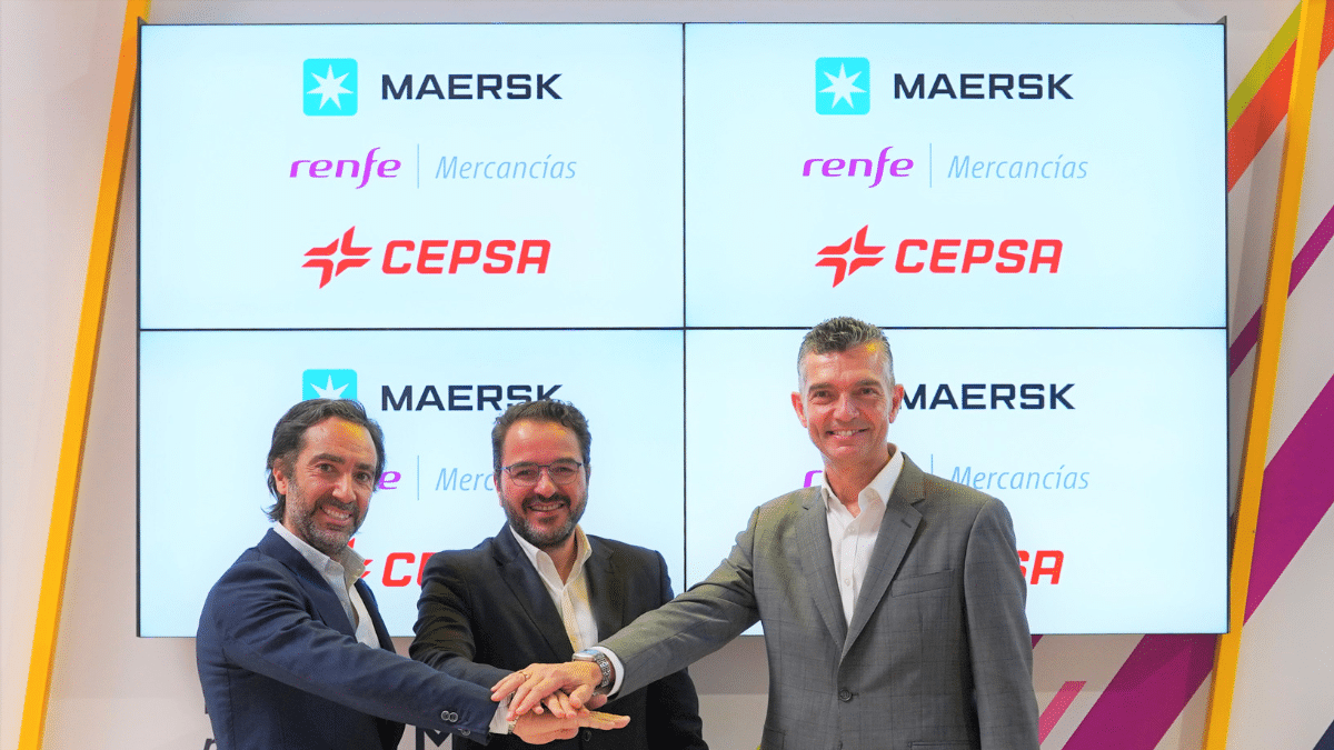 Maersk, Renfe y Cepsa realizarán la primera prueba de biocombustibles 2G del transporte ferroviario español