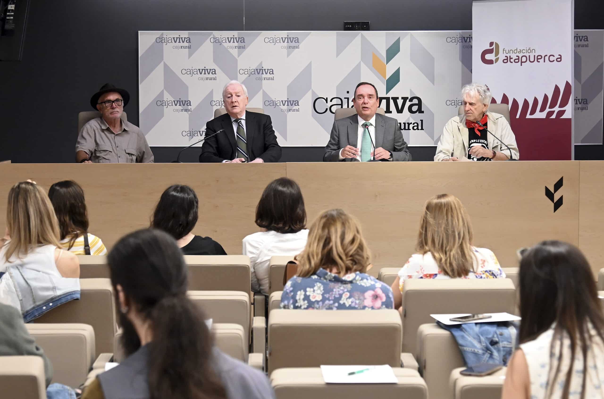 Cajaviva y Fundación Caja Rural renuevan su apoyo de 44.000 euros a Fundación Atapuerca