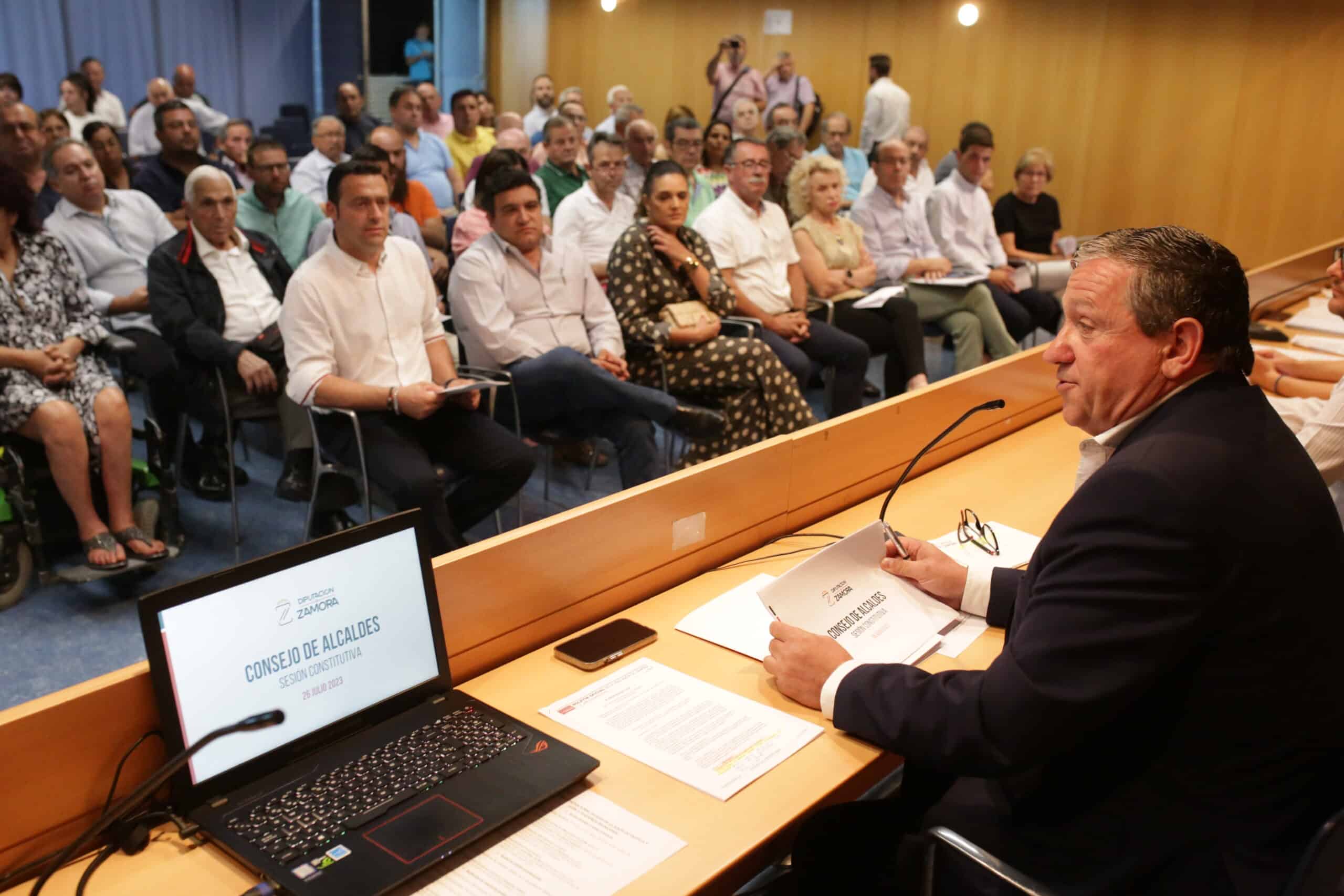 La Diputación de Zamora reactiva el Consejo de Alcaldes con carácter consultivo