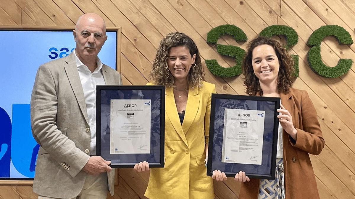Sacyr, primera empresa certificada por Aenor en su sistema de gestión de diversidad e inclusión