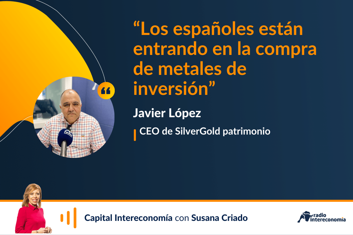 Javier López: “Los españoles compran metales en inversión de oro”