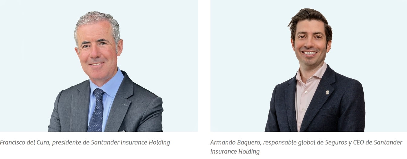 Banco Santander refuerza su negocio de seguros con el nombramiento del equipo directivo de su nuevo holding