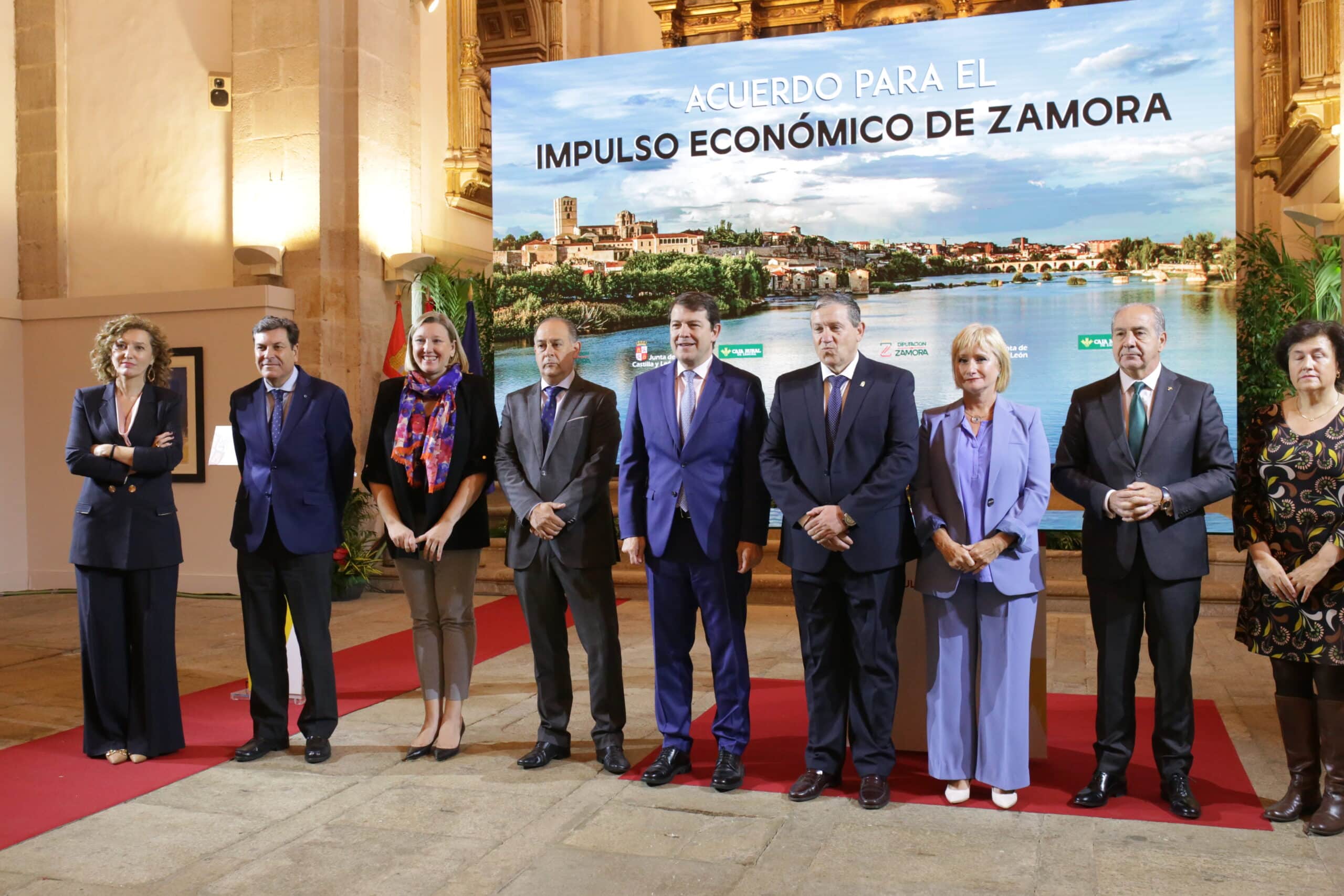 Junta, Diputación de Zamora y Caja Rural impulsan un plan de desarrollo con 40 millones de euros