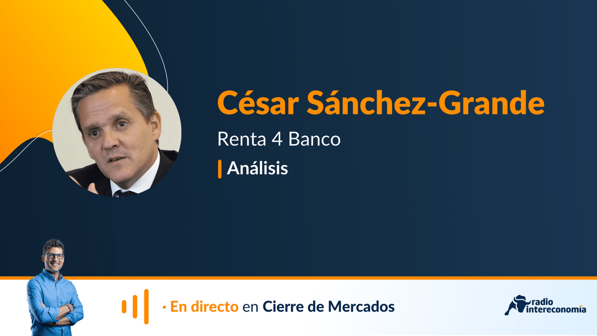 Análisis con César Sánchez-Grande, de Renta 4 Banco