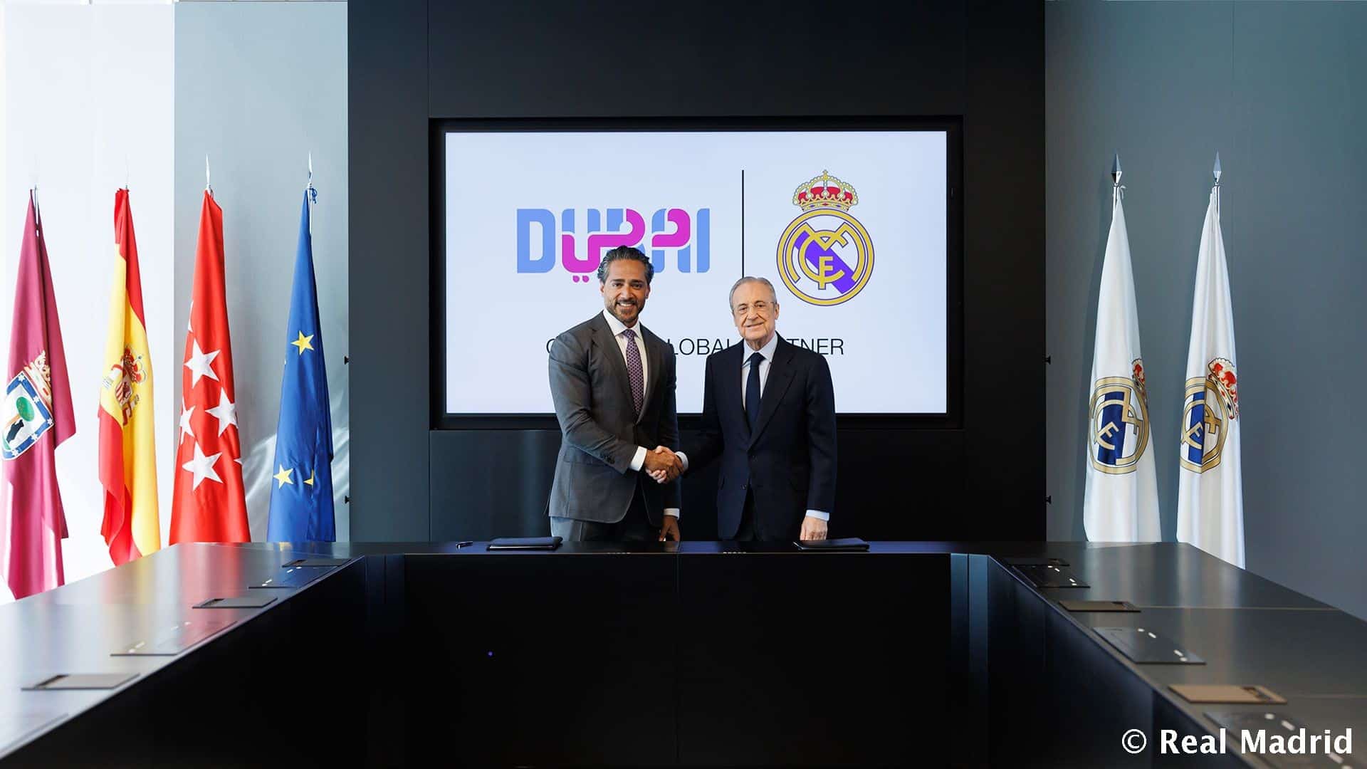 Acuerdo entre el Real Madrid y Visit Dubai