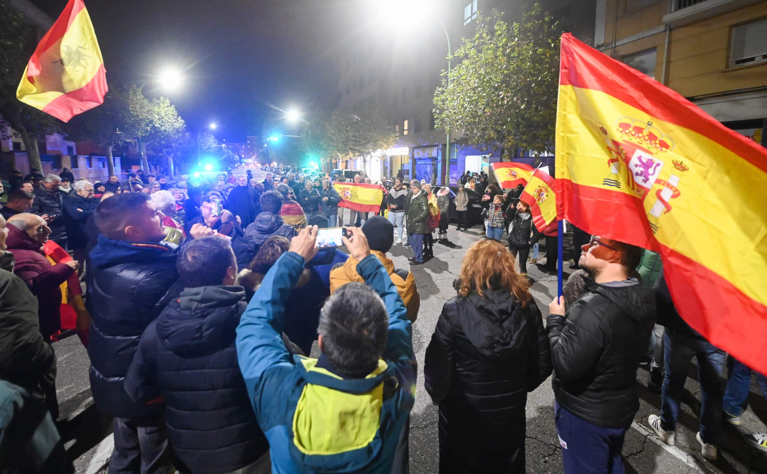Valladolid y Burgos vuelven a secundar protestas contra la amnistía