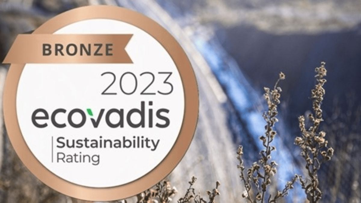 Lantania obtiene la medalla de Bronce en el rating de sostenibilidad de EcoVadis