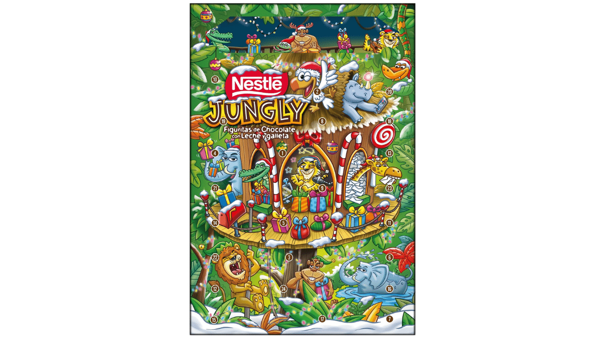 Esta Navidad descubre la jungla de sabor con el nuevo calendario de adviento y figuritas de NESTLÉ JUNGLY