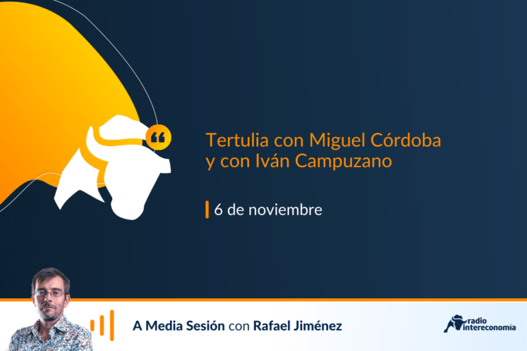 Tertulia económica con Miguel Córdoba y con Iván Campuzano: datos de PMI en España y empleo turístico