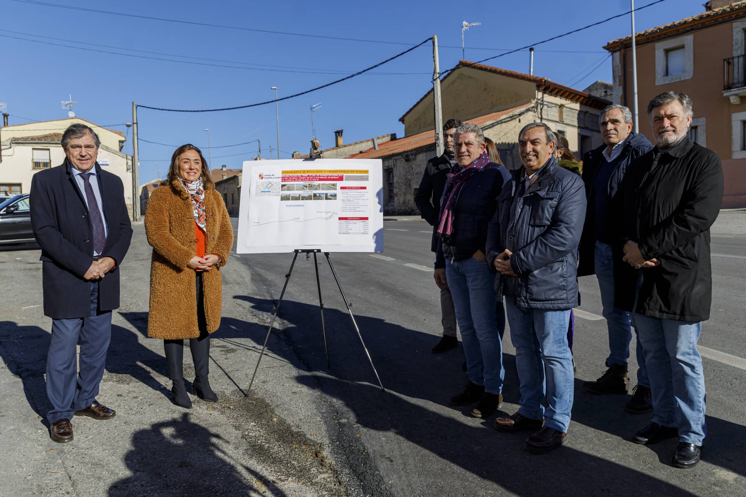 La Consejería de Movilidad invirtió este año 17,5 millones en la provincia de Segovia