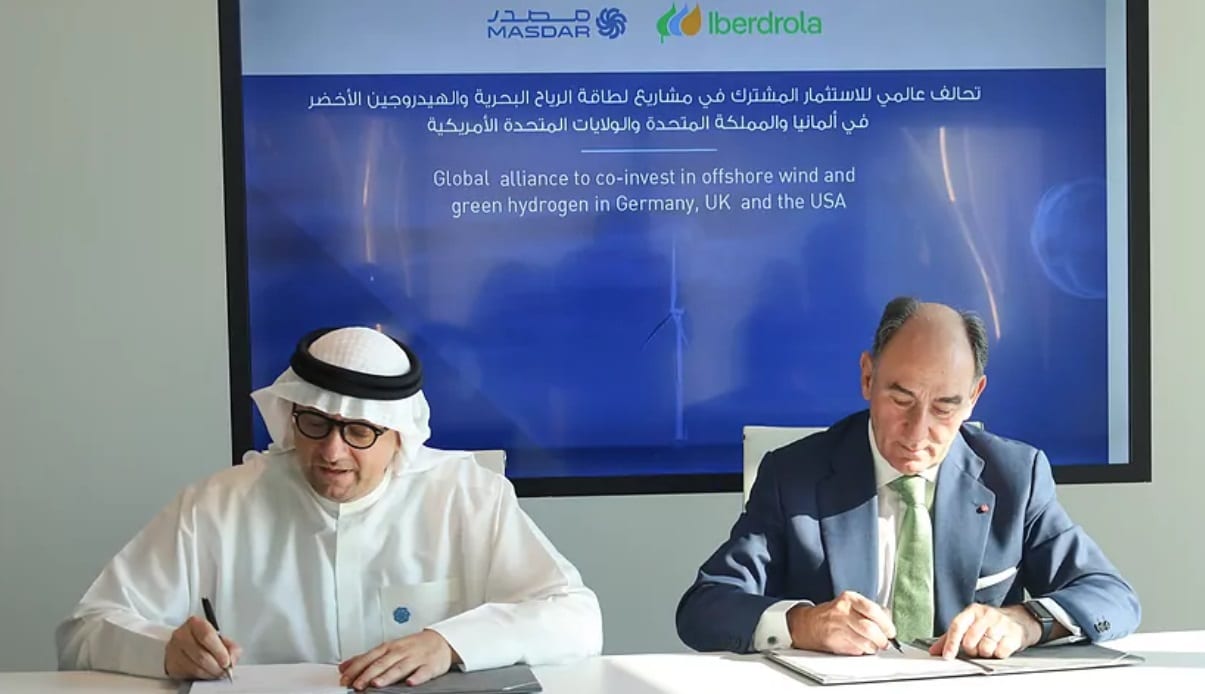 Iberdrola invertirá hasta 15.000 millones con el grupo de renovables Masdar de Abu Dhabi