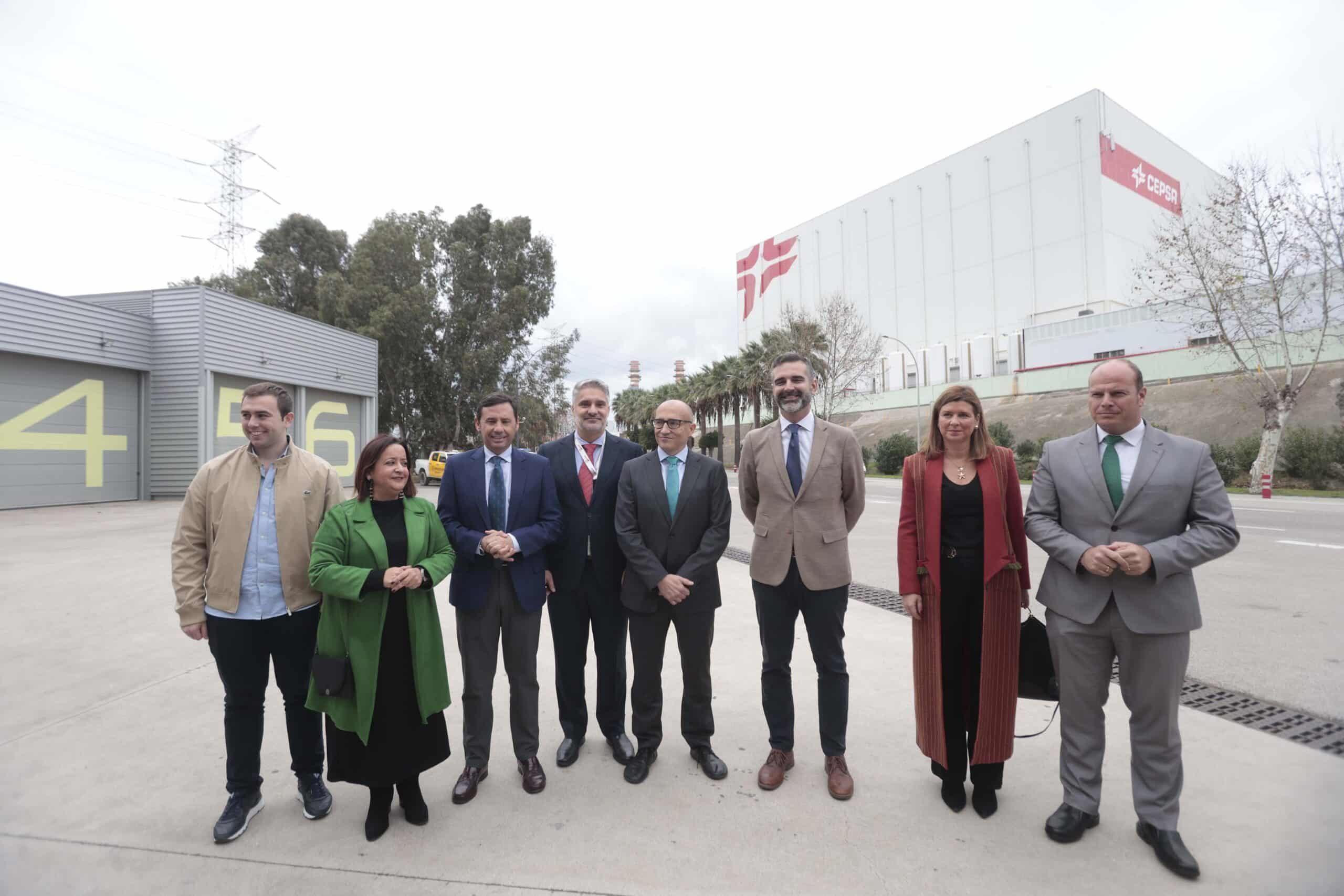 Cepsa inaugura su nueva planta de reutilización de agua en el Parque Energético San Roque y reduce un 25% su consumo