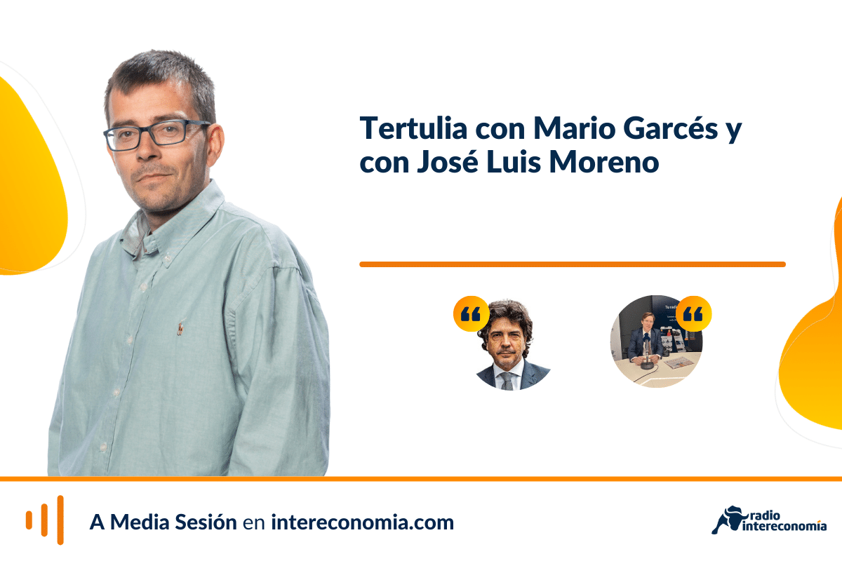 Tertulia económica con Mario Garcés y con José Luis Moreno: foro de Davos, salario de los directivos y vivienda joven