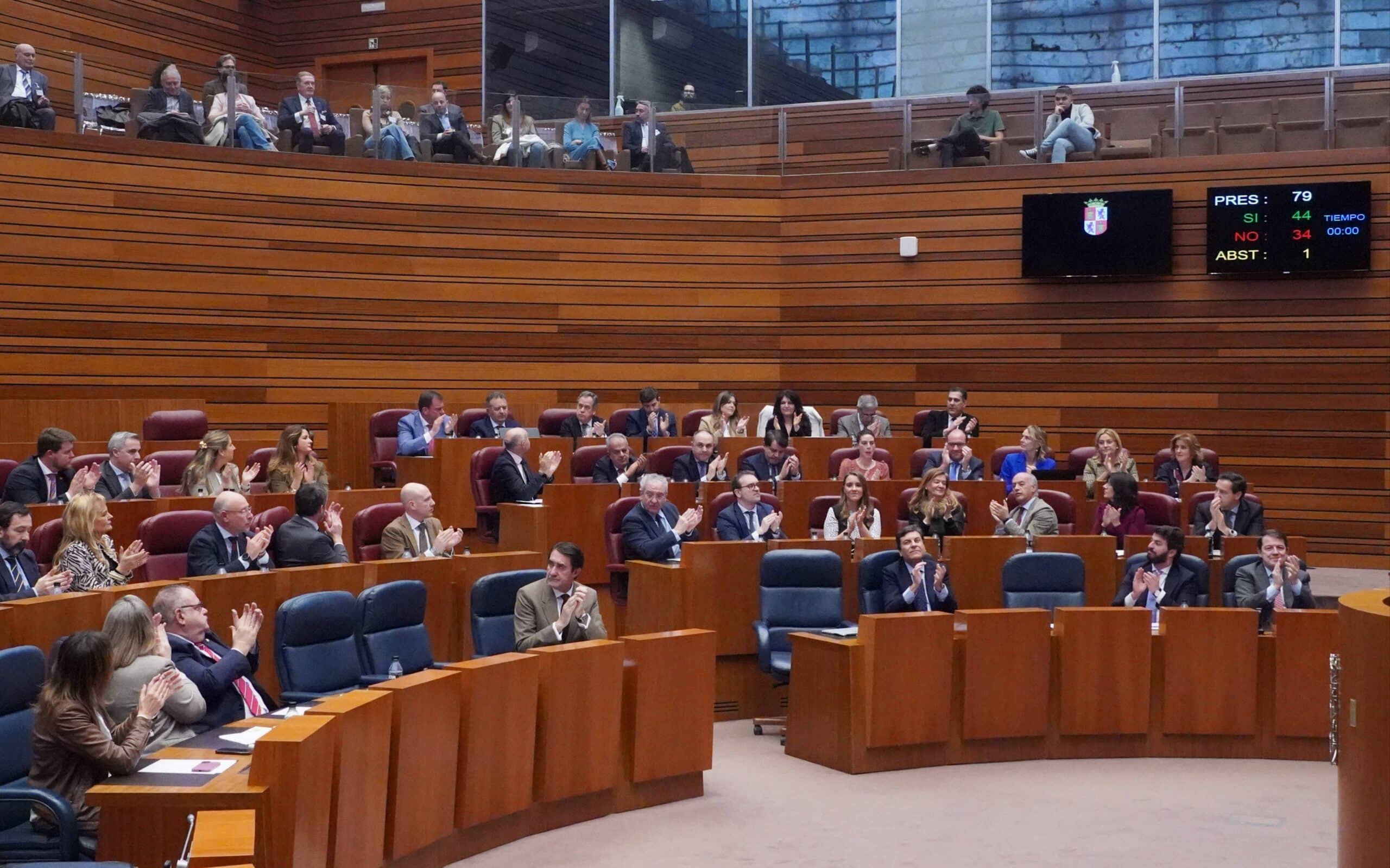 Las Cortes, con el voto en contra de la oposición, aprueban el techo de gasto de 12.993 millones