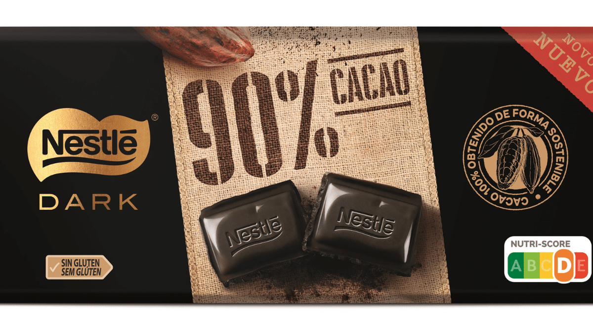 Disfruta del intenso sabor del chocolate con NESTLÉ DARK 90% CACAO