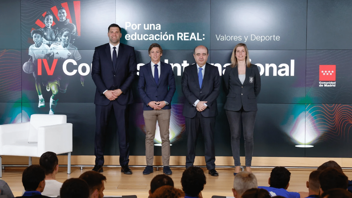 Felipe Reyes y Arbeloa, en el IV Congreso Internacional ‘Por una Educación REAL: Valores y Deporte’