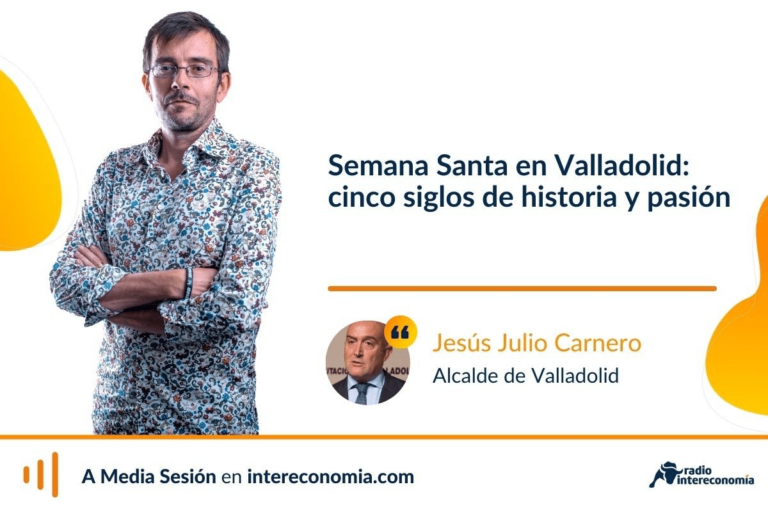 Entrevista con Jesús Julio Carnero, alcalde de Valladolid, sobre la Semana Santa, una tradición de Interés Turístico Internacional