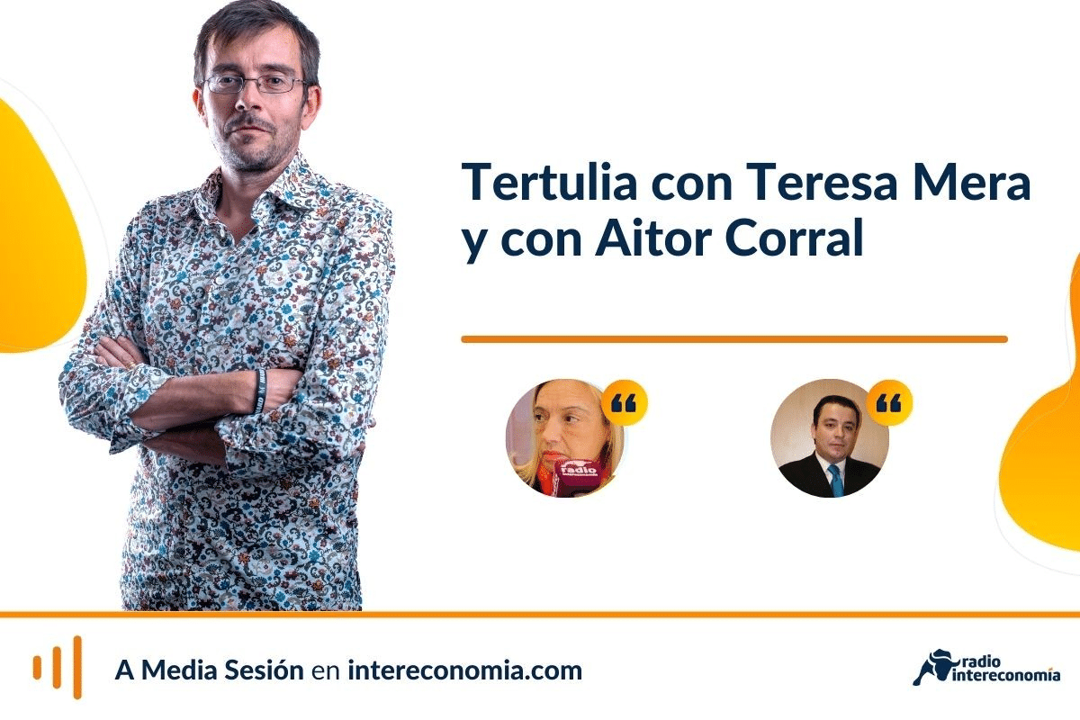 Tertulia económica con Teresa Mera y Aitor Corral: senda del déficit y dificultades para llegar a fin de mes