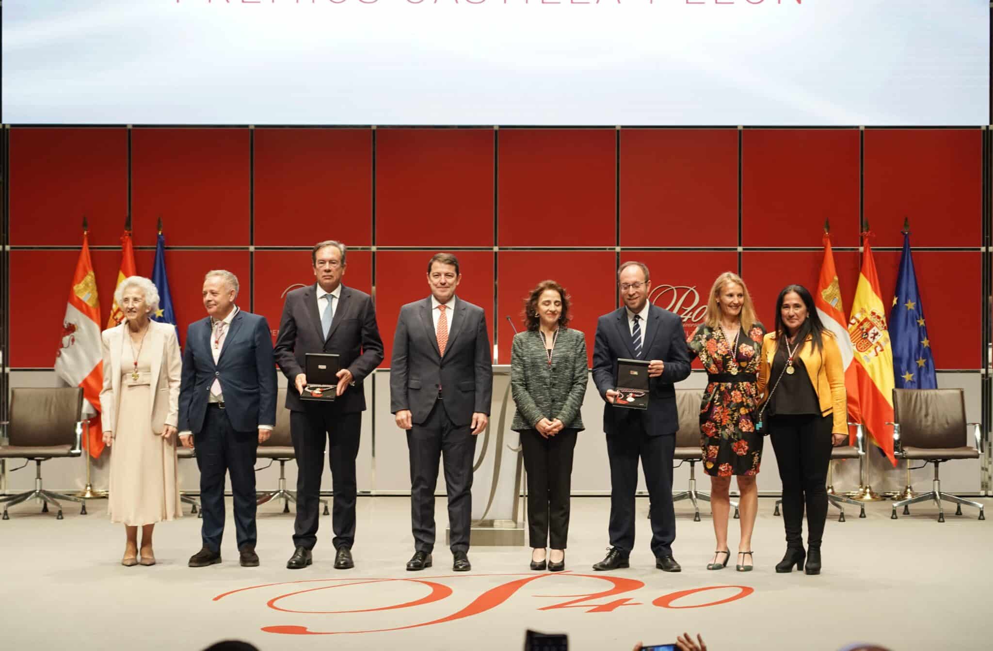 Valladolid acoge el acto institucional previo al Día de la Comunidad en el 40 aniversario de los Premios CyL