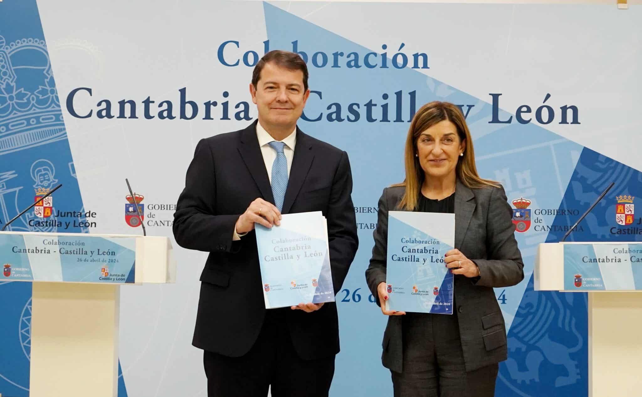 Castilla y León y Cantabria renuevan el acuerdo sobre urgencias y otros servicios públicos