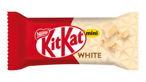 ¡Descubre el dulce placer del nuevo KITKAT Mini Blanco!