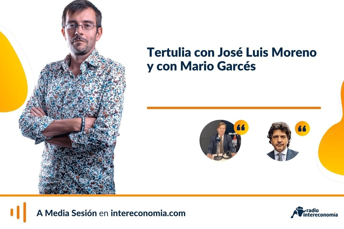 Tertulia económica con José Luis Moreno y con Mario Garcés: incremento de la presión fiscal en España