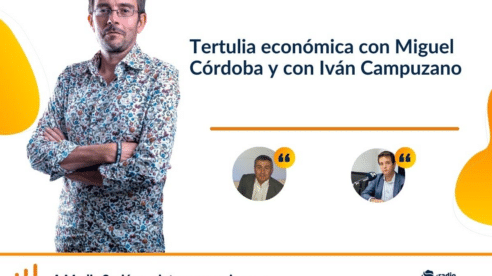 Tertulia económica con Miguel Córdoba y con Iván Campuzano: precio de la luz en negativo y campaña de la Renta 2023