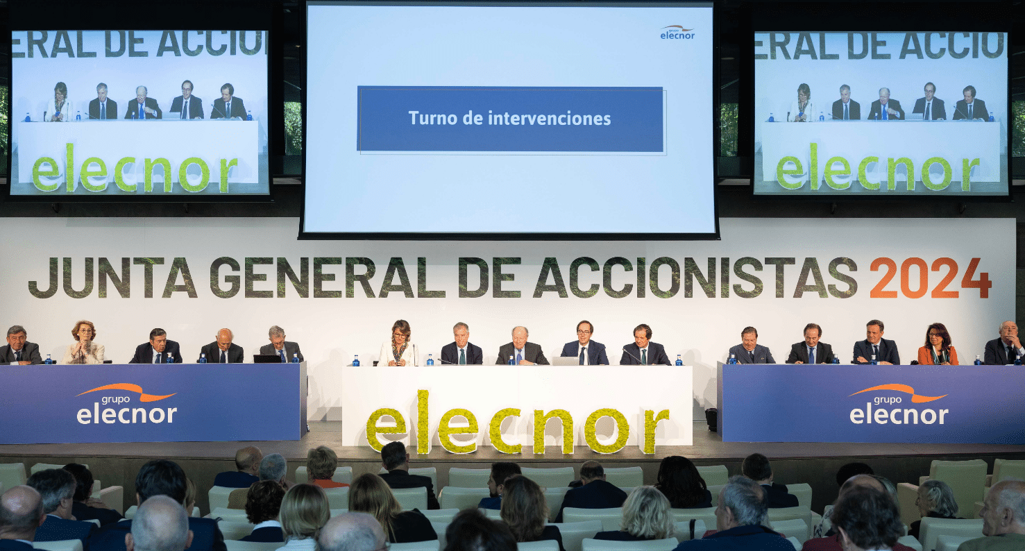Elecnor aprueba la mejora del dividendo del 7%, hasta los 0,452 euros