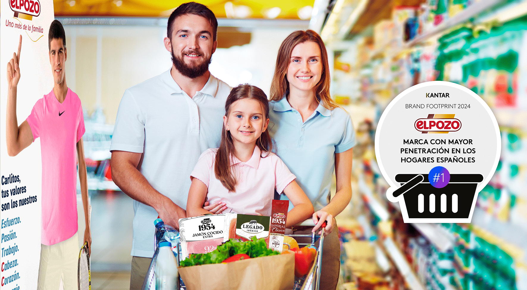 ELPOZO es la marca más presente en los hogares españoles por noveno año consecutivo