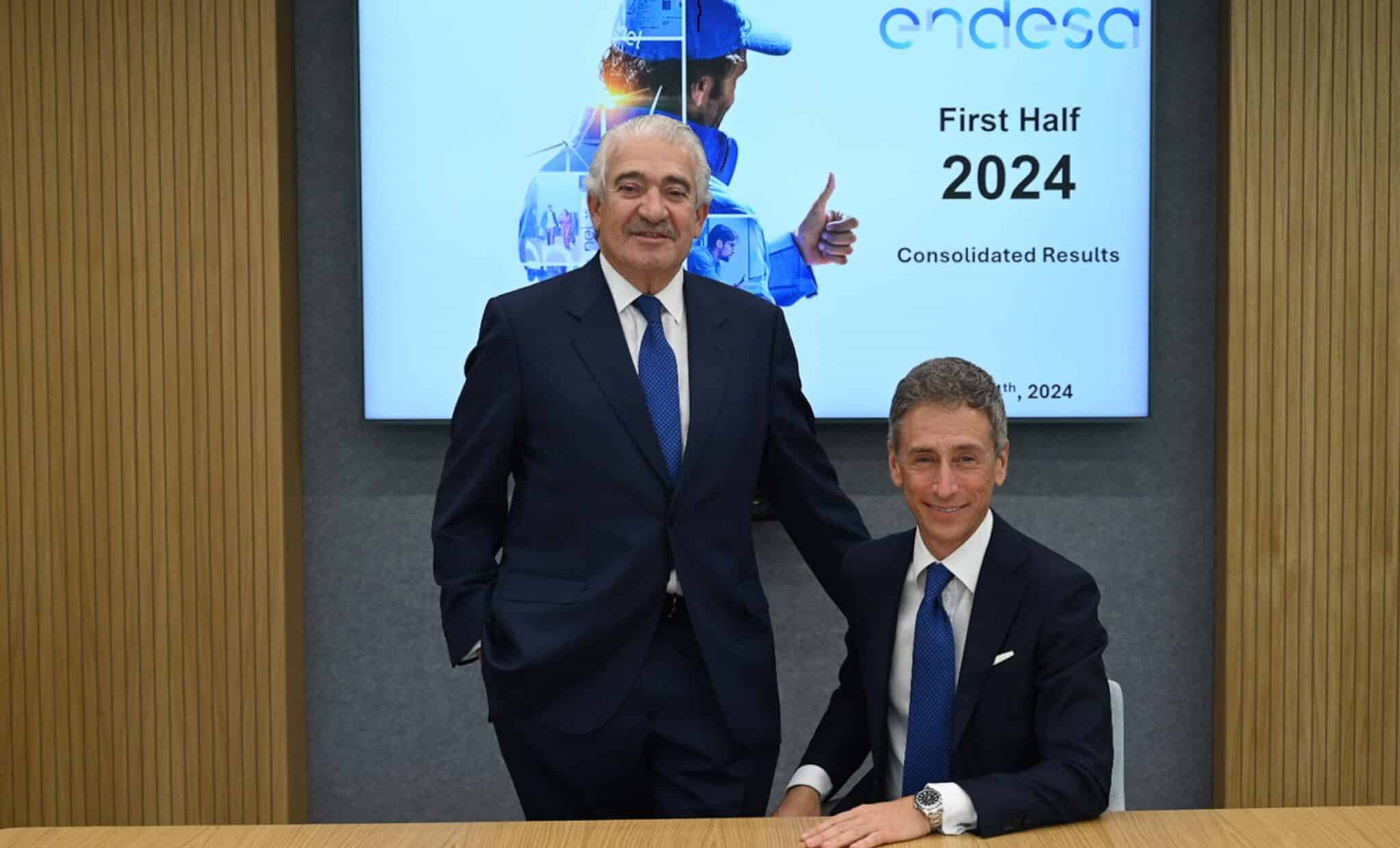 Endesa sitúa el beneficio neto en 800 millones hasta junio y confirma sus objetivos financieros para el año