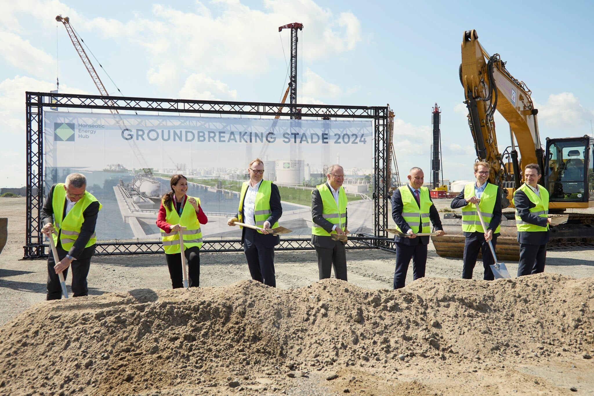Comienza la construcción de la planta de GNL de Stade (Alemania), en la que participa Enagás