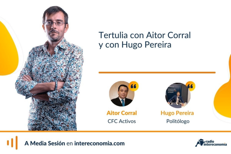 Tertulia económica con Aitor Corral y con Hugo Pereira: datos de paro en julio y nuevo récord de turistas en España