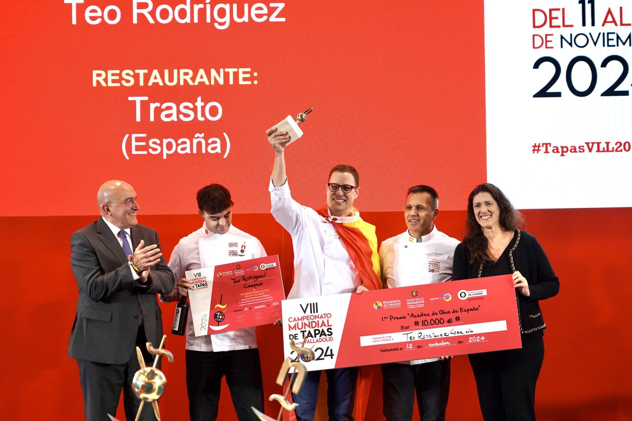 Restaurante Trasto, primer premio del VIII Campeonato Mundial de Tapas de Valladolid