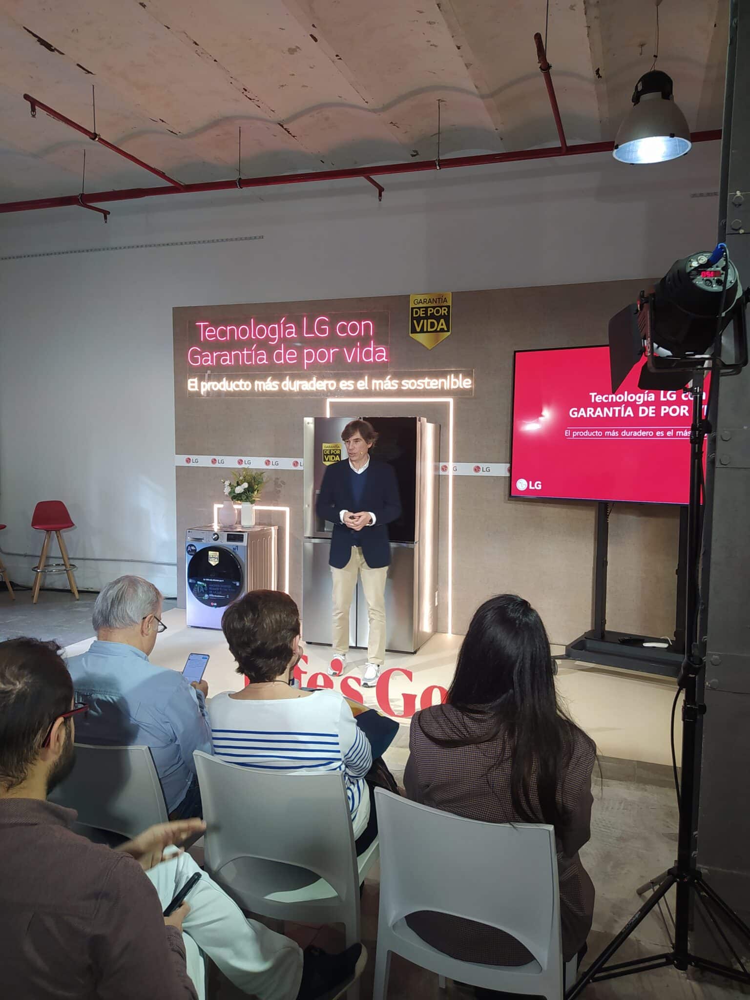 LG anuncia una garantía de por vida en sus electrodomésticos para reforzar su liderazgo en sostenibilidad