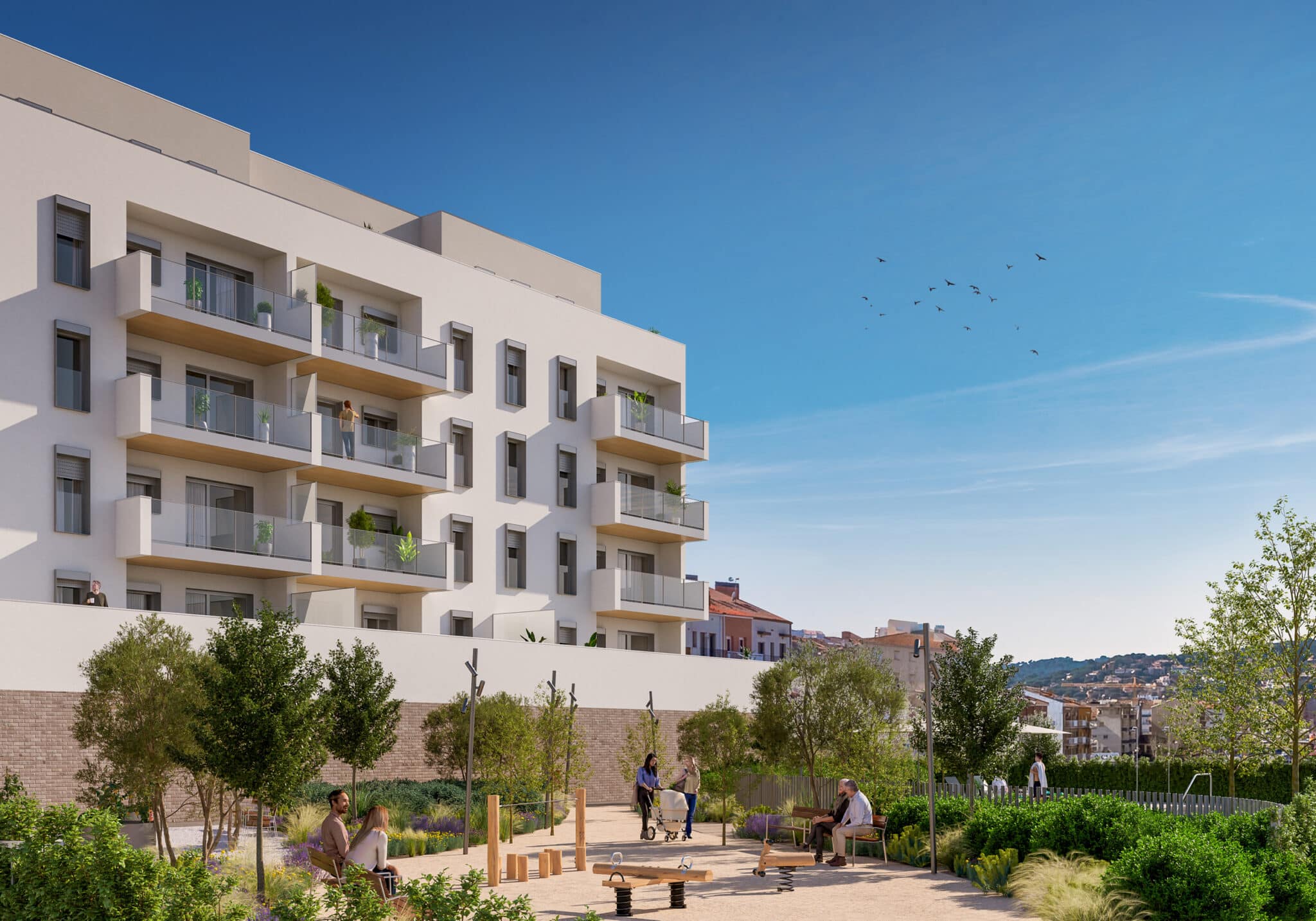 Culmia da comienzo a las obras de Mar de Calonge, su primera promoción construida en madera
